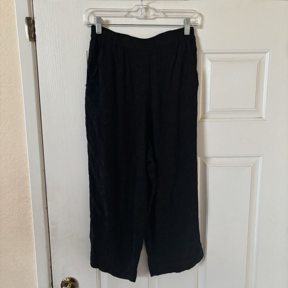 Vintage CP Shades Women Pants SZ Small‎ Sausalito Jacquard Floral Lagenlook Boho - Picture 2 of 10